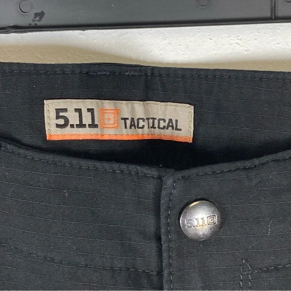 5.11 Tactical Series Cargo Pants Women's Black Utility Straight Size 8 Hiking - Picture 4 of 16